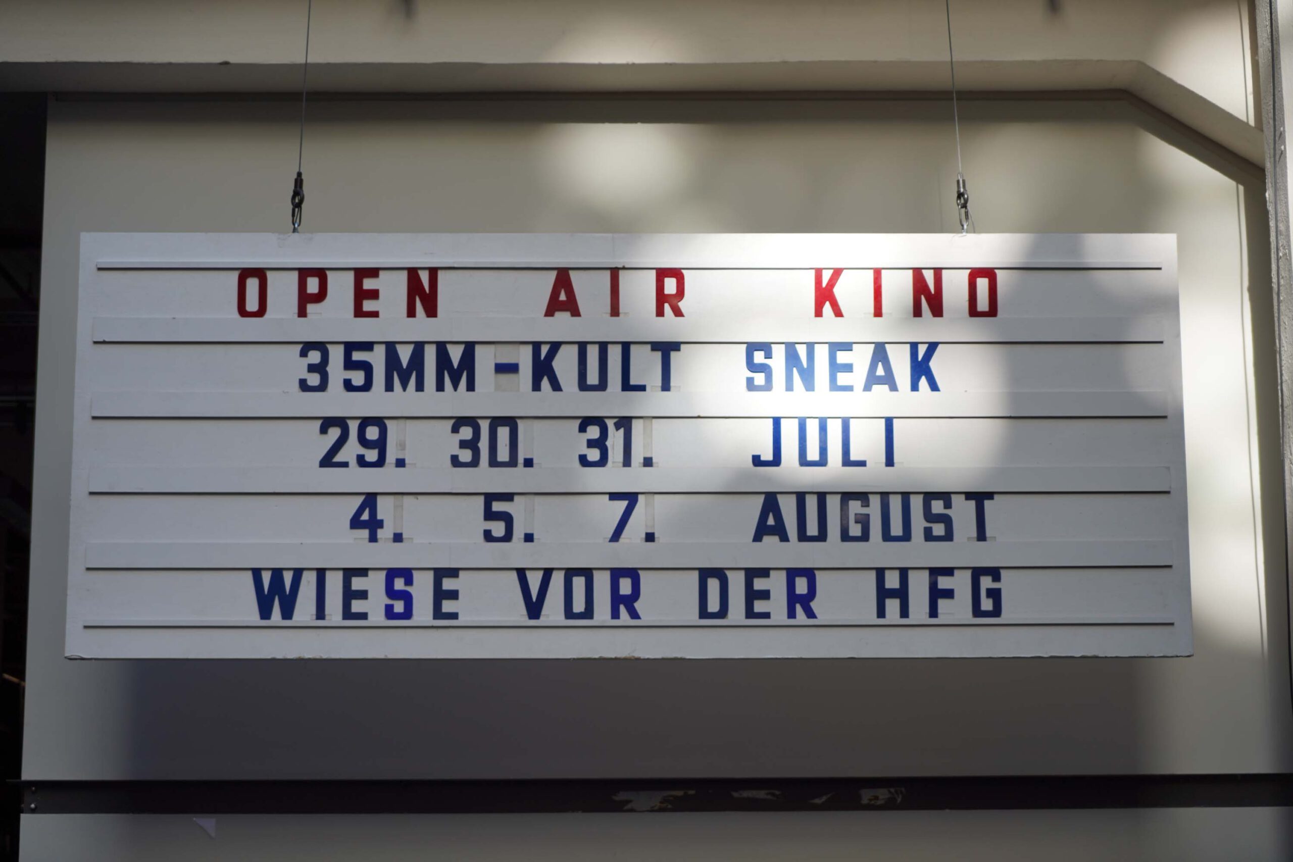 Open Air Kino 2022 Programmanzeiger 2